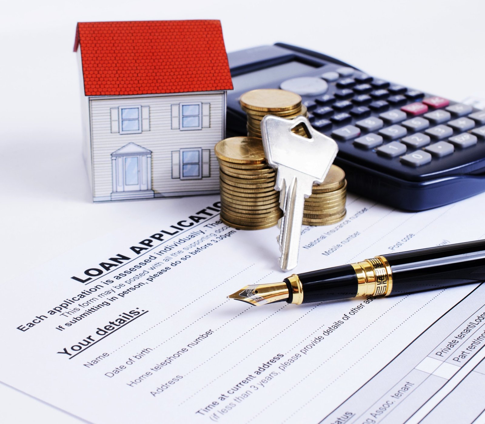 Reviewing Business Loan Documents and Financial Records